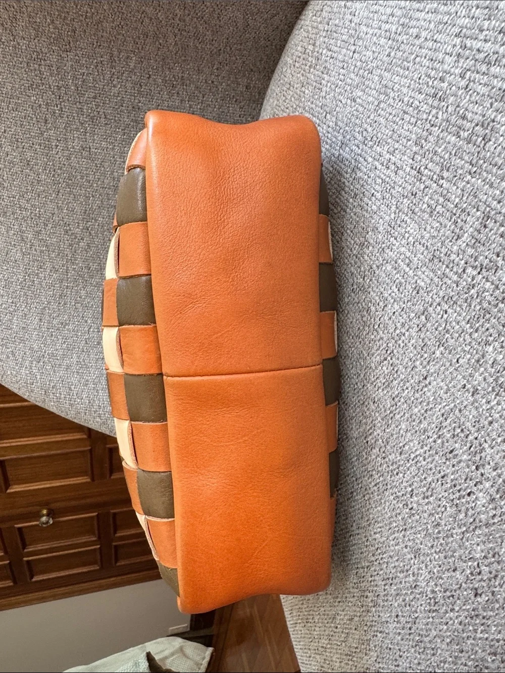 Madewell The Large Transport Camera Bag: Multicolored Woven - Picture 7 of 9